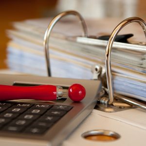 filing cabinet, invoices, accounting