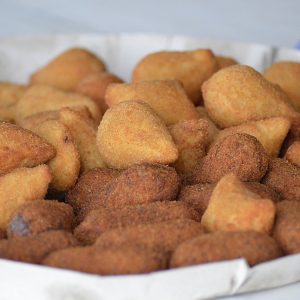 coxinha, food, chicken